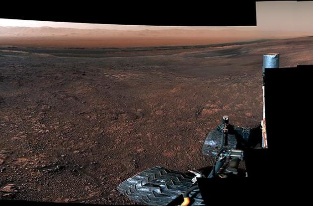 Curiosity cделал панорамный снимок хребта Веры Рубин