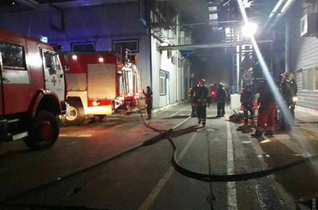 Пожар на заводе под Одессой локализирован, пострадавших нет – ГСЧС