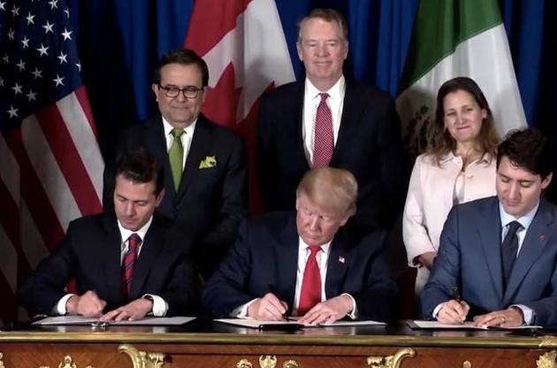 Лідери США, Канади та Мексики замінили НАФТА