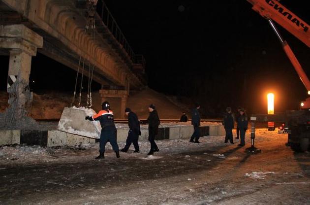 В оккупированном Донецке подорвали мост