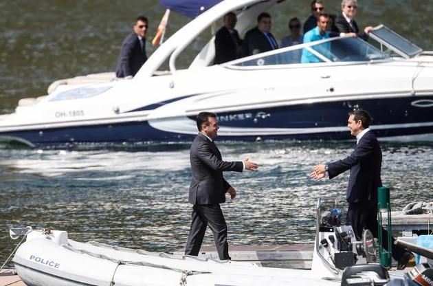 Алексіс Ципраc і Зоран Заєв