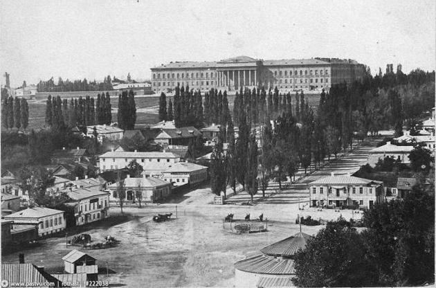 Бибиковский бульвар. Начало 1870-х гг.