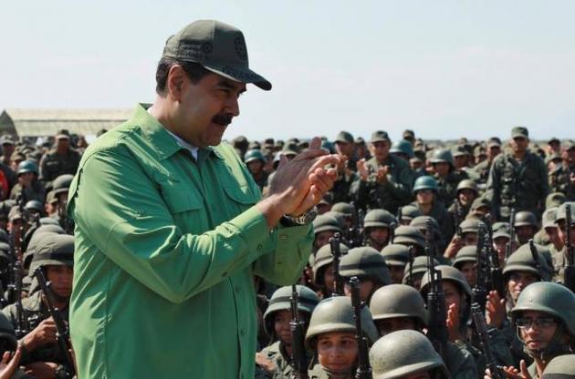 Главной опорой режима Мадуро остаются вооруженные силы.