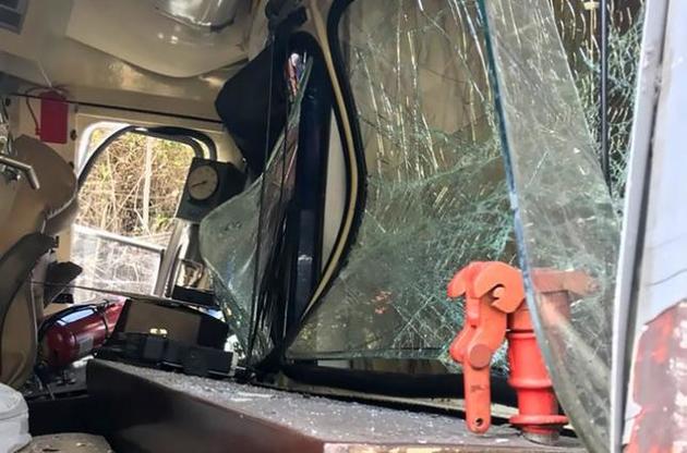 Авария произошла в пятницу