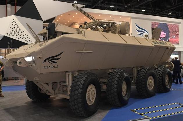 Украинский боевой модуль "Штурм" показали на выставке в ОАЭ