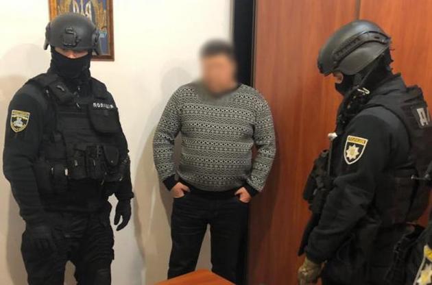 В Запорожской области задержали начальника райотдела полиции за организацию сбора дани с бизнесменов