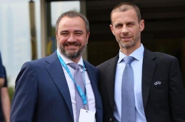 Президент ФФУ Павелко стал членом Исполкома УЕФА