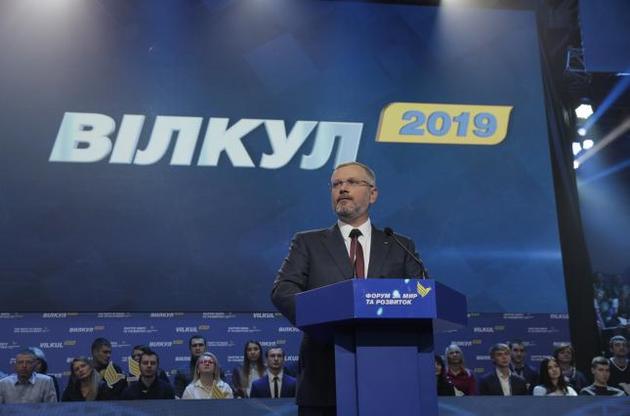 Оппозиционные силы официально выдвинули Александра Вилкула кандидатом в президенты Украины