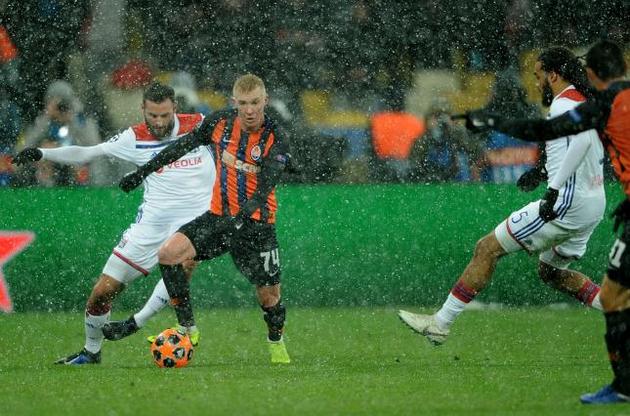 &quot;Шахтер&quot; провел матч в заснеженном Киеве