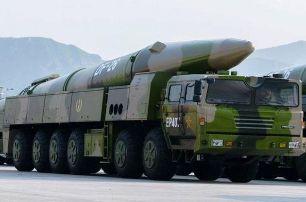 Имя &quot;Дунфэн&quot; (DF) носит целая серия китайских баллистических ракет