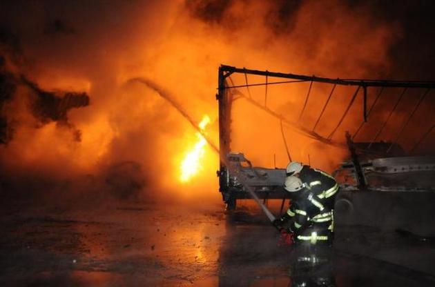 Полиция начала производство из-за взрывов на заправке в Кропивницком