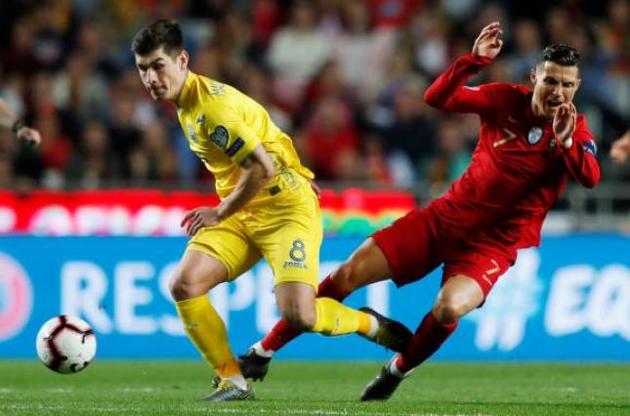 Украина удержала ничью против Португалии в отборе на Евро-2020