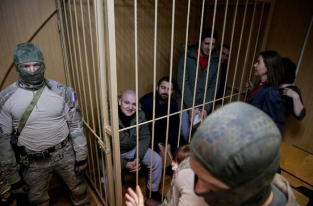 Суд в Москве продлил арест четырех украинских моряков