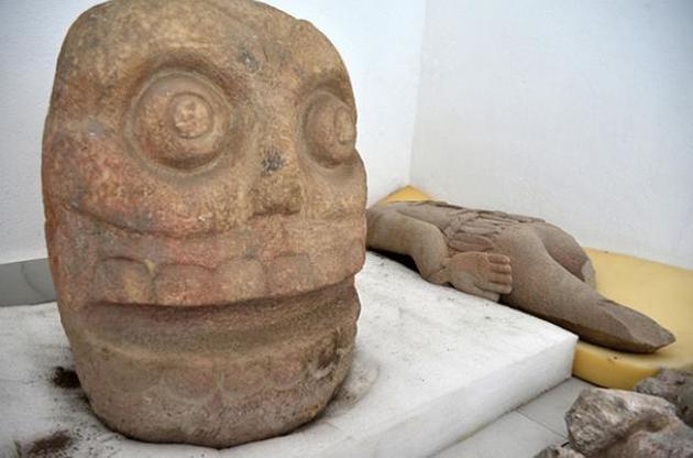 Археологи обнаружили в Мексике храм бога с содранной кожей