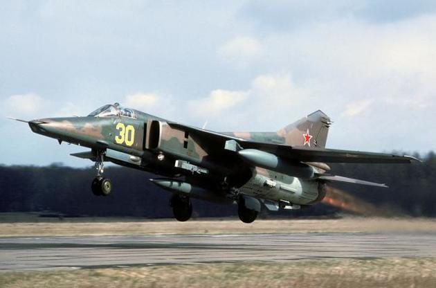 В Індії розбився радянський винищувач МіГ-27