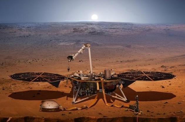 Бур апарату InSight на Марсі призупинив роботу