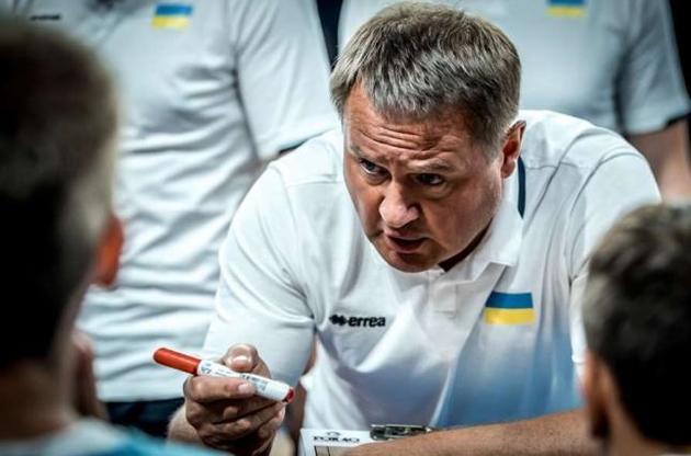 Мурзин готов уйти в отставку с поста главного тренера сборной Украины по баскетболу