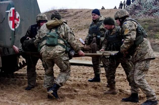 Ранения в зоне ООС получили трое украинских военных