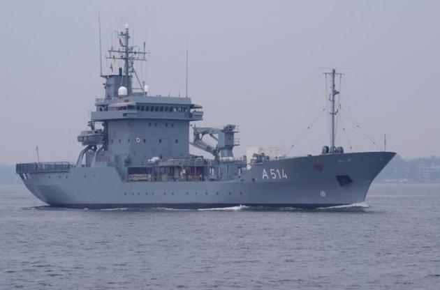 В Черное море направляется флагман ВМС Германии
