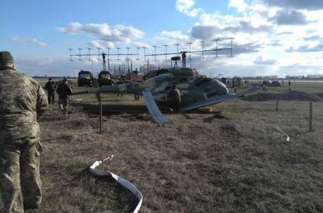 Вертолет Ми-2 ВСУ совершил аварийную посадку на Харьковщине