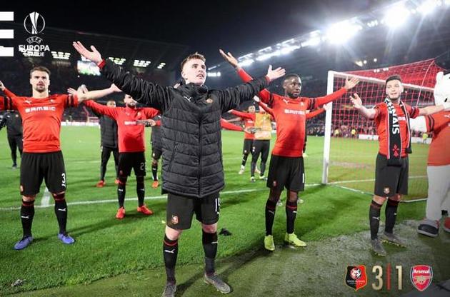 "Ренн" сенсационно обыграл "Арсенал"