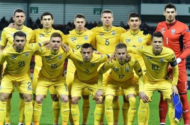Сборная Украины по футболу проведет товарищеский матч с Эстонией