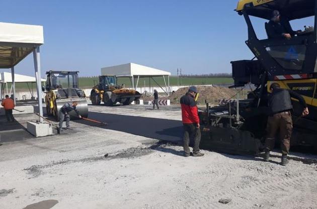 На КПВВ &quot;Гнутове&quot; тривають ремонтні роботи