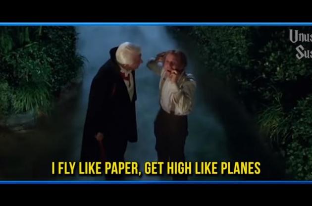 При створенні ролика були використані фрагменти з 210 фільмів