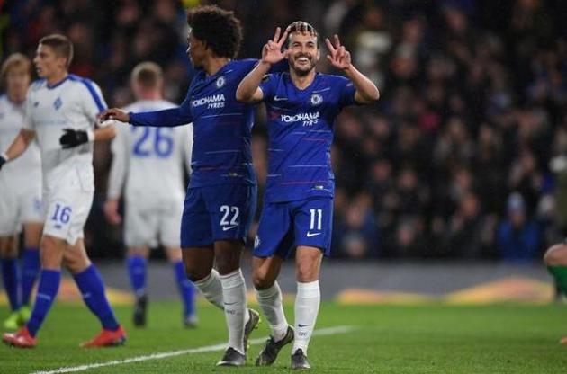 "Челси" забил киевлянам три гола