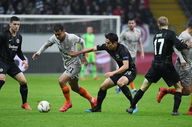 &quot;Шахтар&quot; розгромлений у Франкфурті