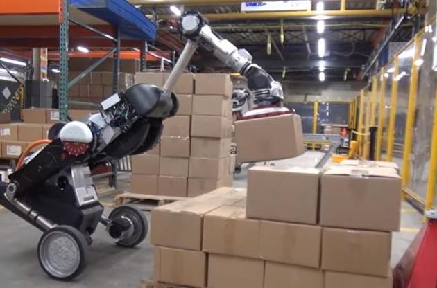 Boston Dynamics показала нового робота-грузчика на колесах