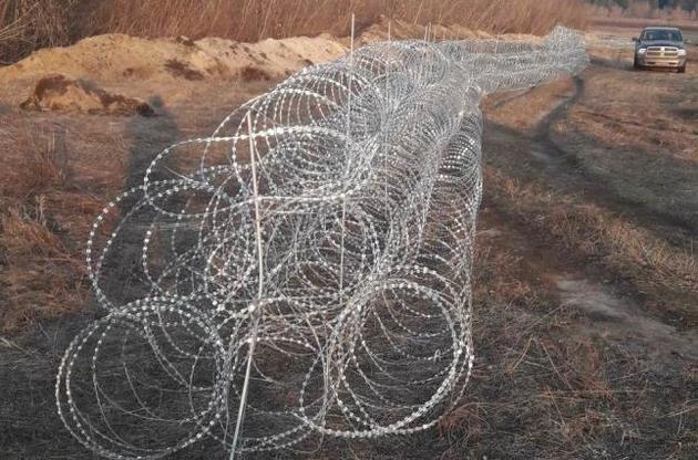 Держприкордонслужба відновила спорудження "Стіни" на кордоні з Росією