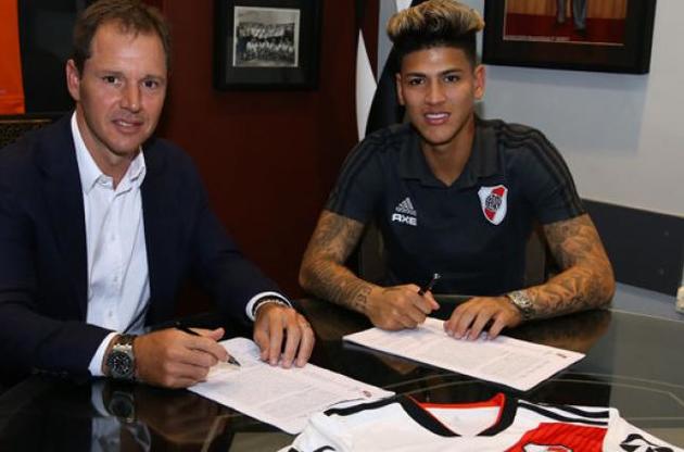 Карраскаль - игрок "Ривер Плейт"