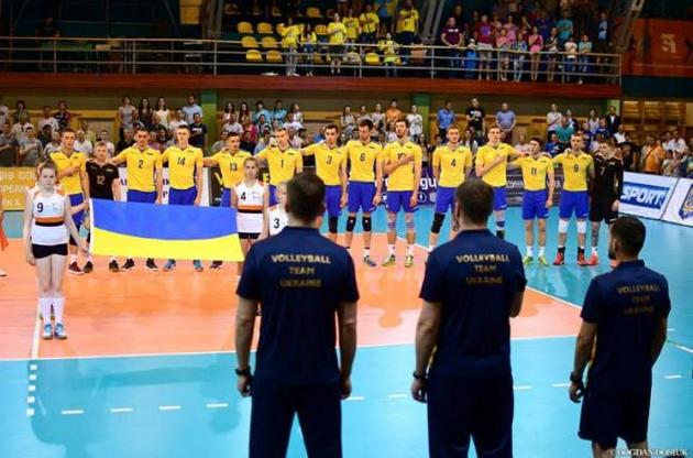 Мужская сборная Украины по волейболу вышла на чемпионат Европы