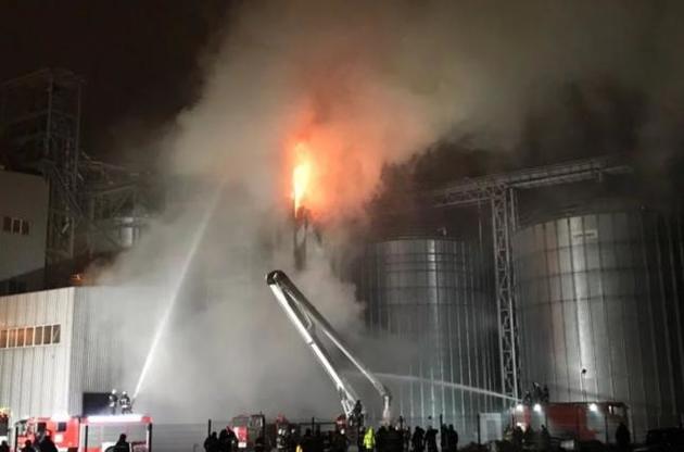 Пожар возник в сушке семян подсолнечника