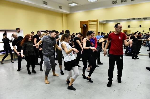 Репетиция &quot;Сімейки Аддамсів&quot;