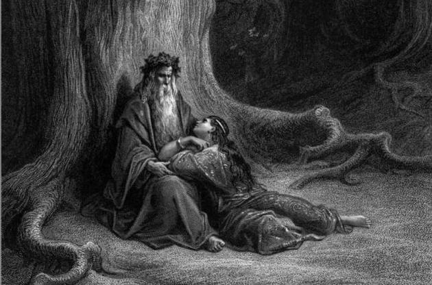 Рукопись является фрагментом "Романа о Мерлине"