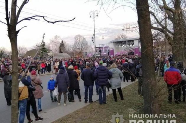 В полиции сообщают о задержании организаторов столкновений в Черкассах, в "Нацкорпусе" возмущены