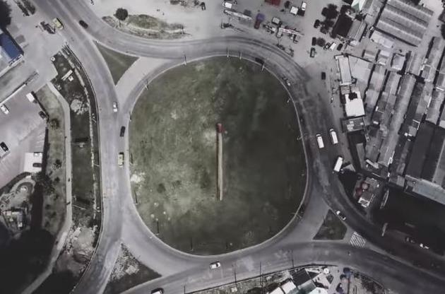 У відео показали площу в Херсоні