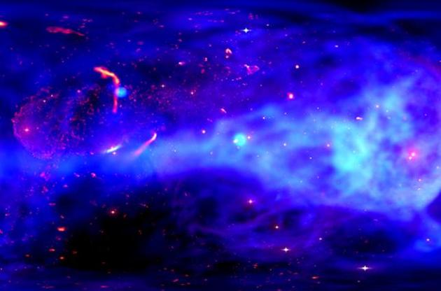 Астрономы создали панораму окрестностей черной дыры в центре Млечного Пути