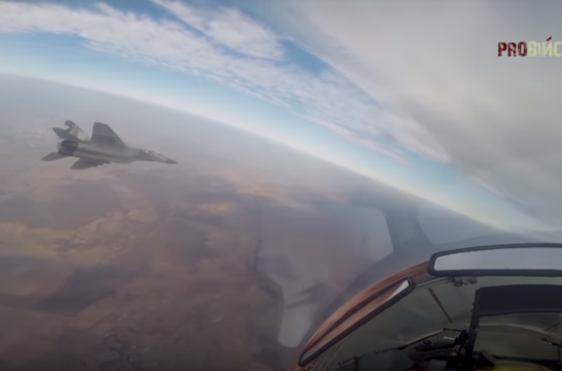 Опубликовано видео военных учений авиации ВСУ по отработке уничтожения противника в небе