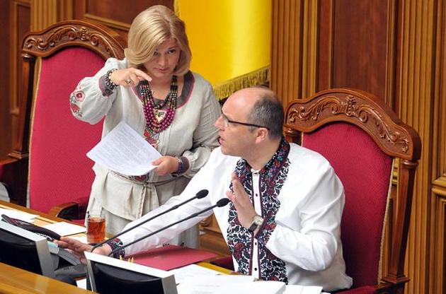 Спик і віце-спікер одностайно підтримали керівницю МОЗ