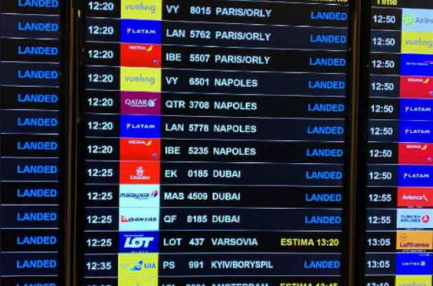 Аеропорт Барселони змінив позначення Kiev на Kyiv