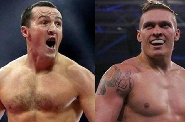 Усик уже боксировал в России против Гассиева