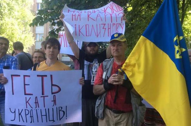 В Харькове столкнулись сторонники и противники возвращения проспекту имени маршала Жукова