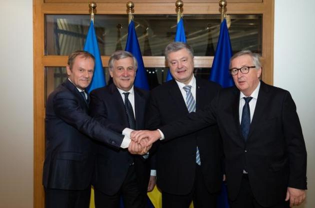 В преддверии выборов Порошенко провел неформальную встречу с лидерами ЕС