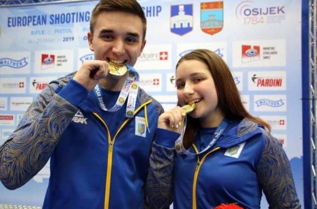 Украина завоевала четыре медали на чемпионате Европы по стрельбе