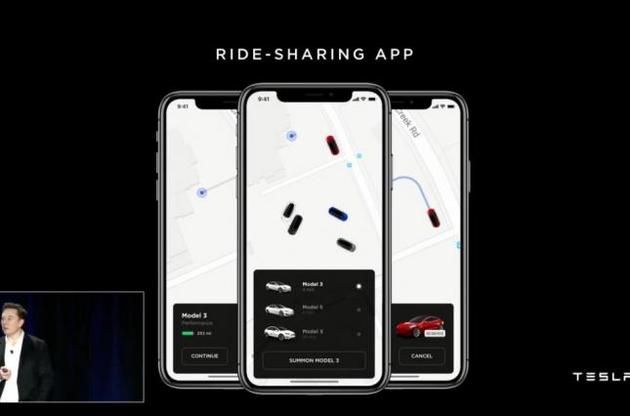 Tesla планирует в 2020 году запустить сеть беспилотных такси