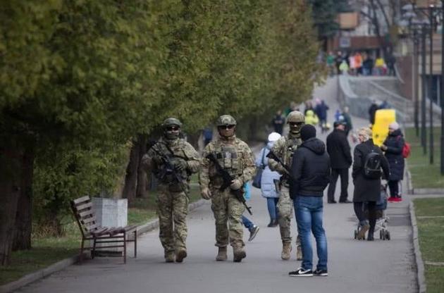 Бійці СБУ розпочали патрулювання вулиць та місць масового скупчення людей