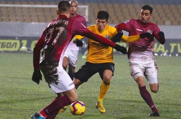 "Львов" уступил в меньшинстве